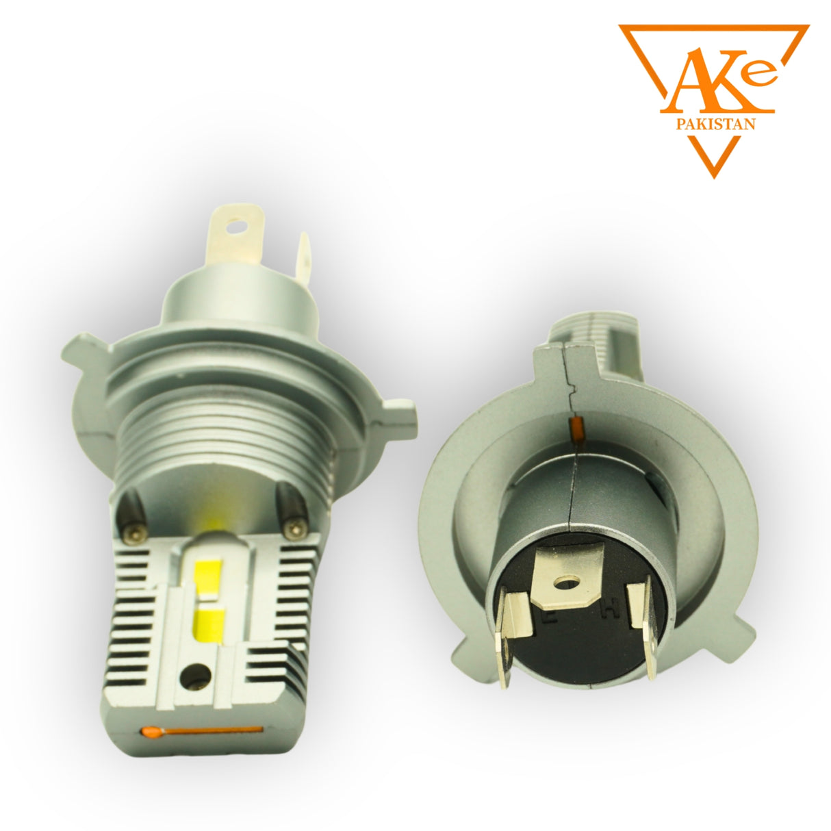 AKE H4 DR3 LED Motorcycle Headlight ONE Bulb – 55W, 15-Core Chip, 6000K Super Bright White Light (Copy)