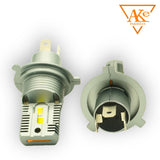 AKE H4 DR3 LED Motorcycle Headlight ONE Bulb – 55W, 15-Core Chip, 6000K Super Bright White Light (Copy)