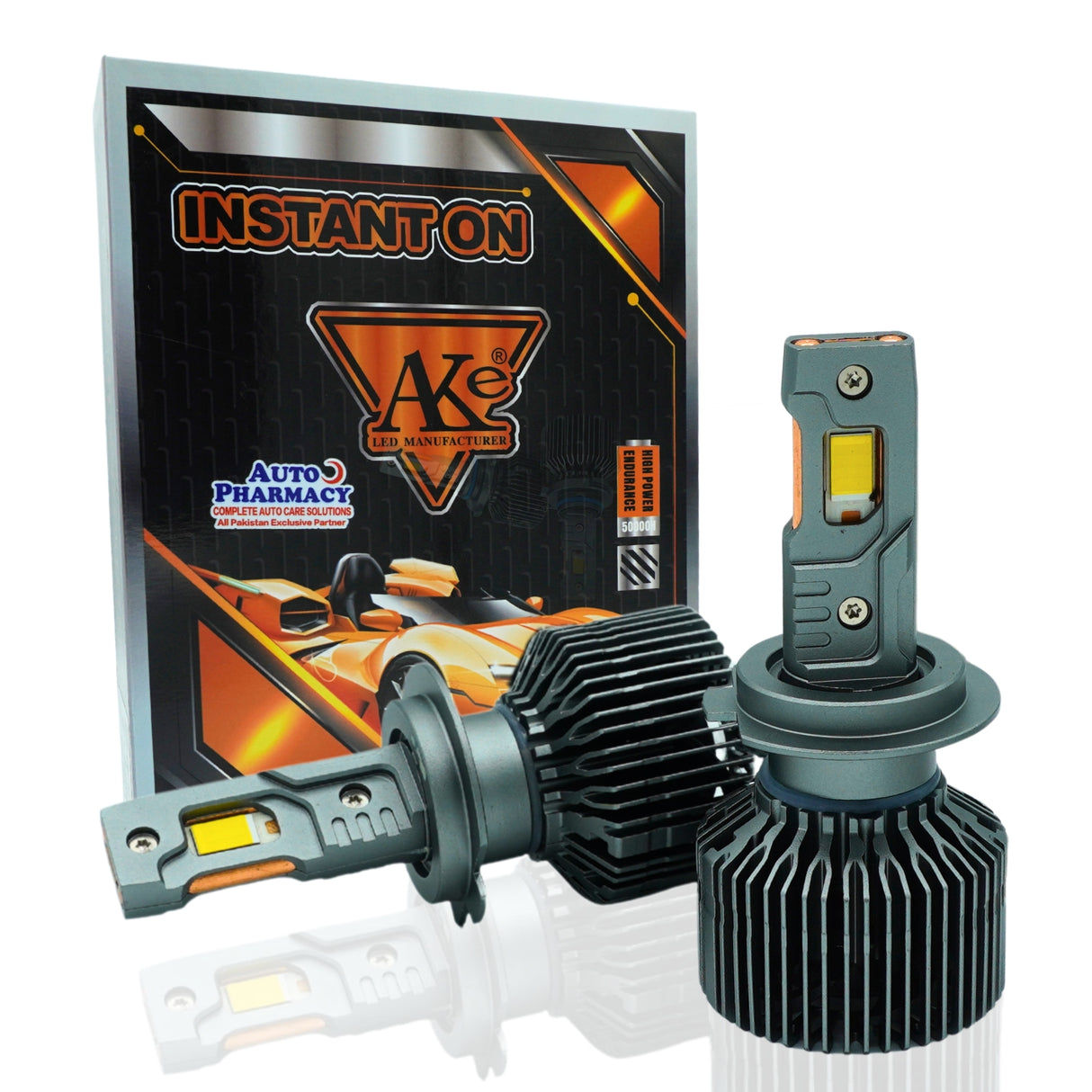 K-12 Series: H7 - 240 W / 24000 LM Warm White