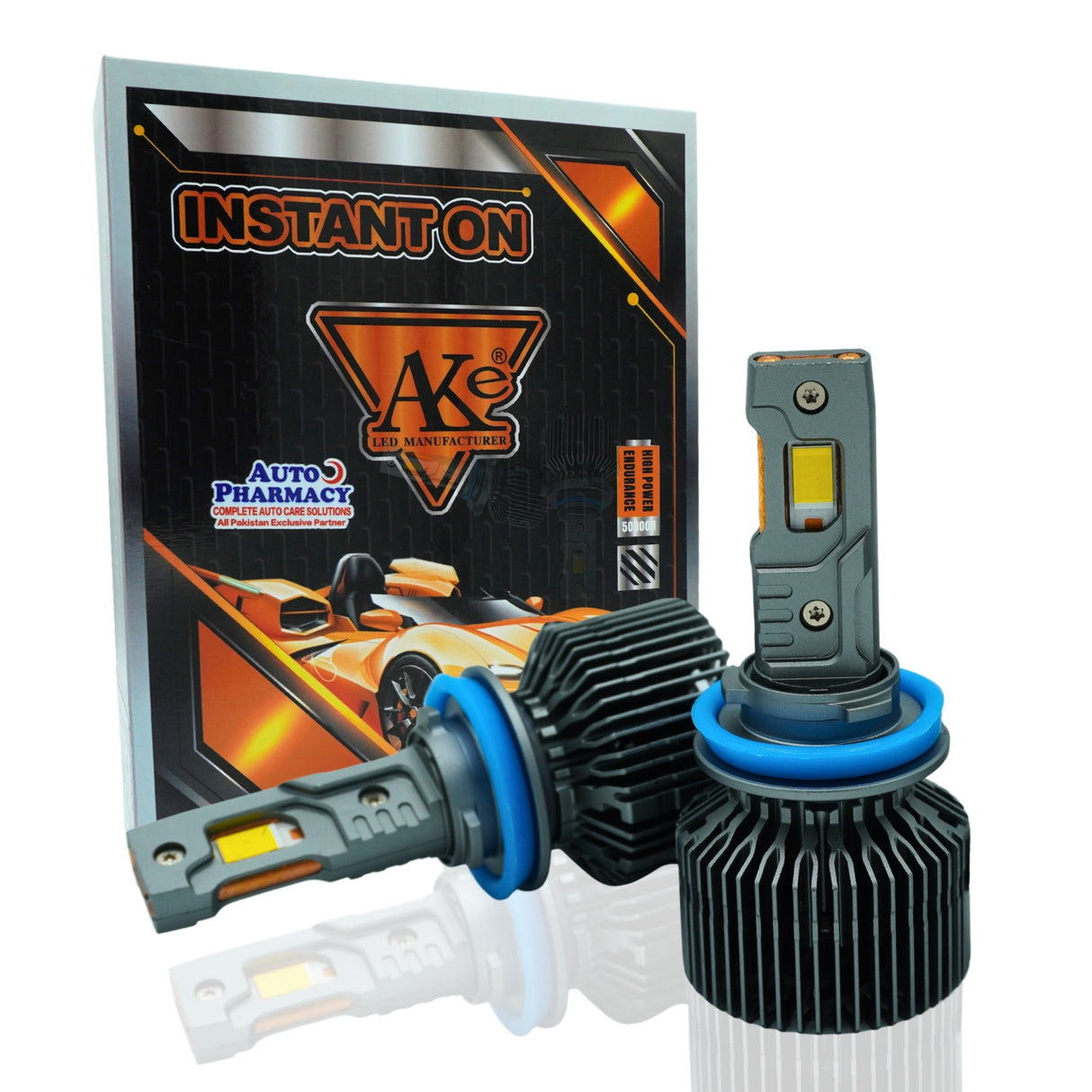 K-12 Series: H11 - 240 W / 24000 LM Warm White