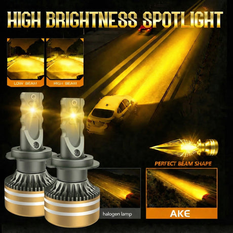 D-01 Yellow Series: 9006 - 130 W | 13000 LM