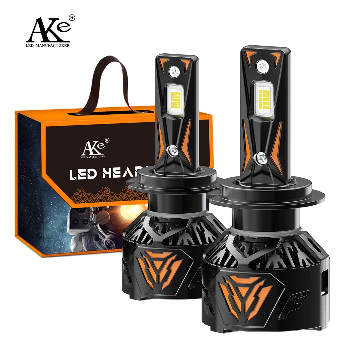 AKE YZ06 Series: H7 LED Headlight Bulbs 170 W (Combined) - Image 8